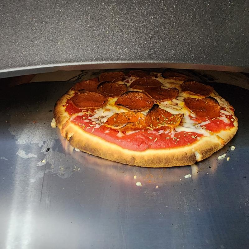 Photo by Anonymous of Pizza Oven with Mobile Cart
