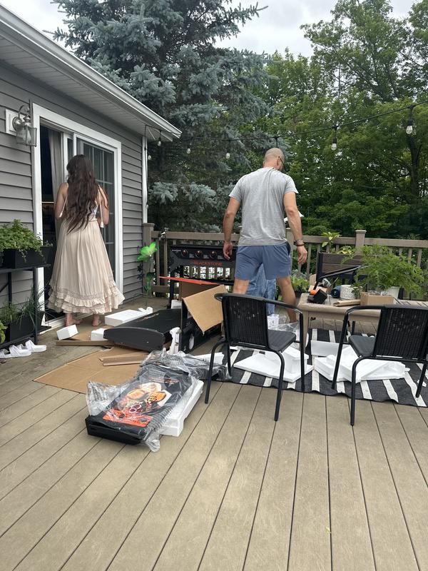 Photo submitted with review of product