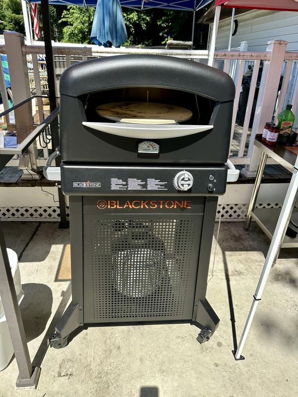 Photo by a Blackstone owner of Pizza Oven with Mobile Cart
