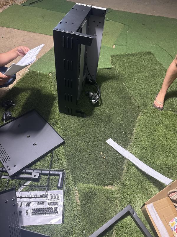 Customer setup photo