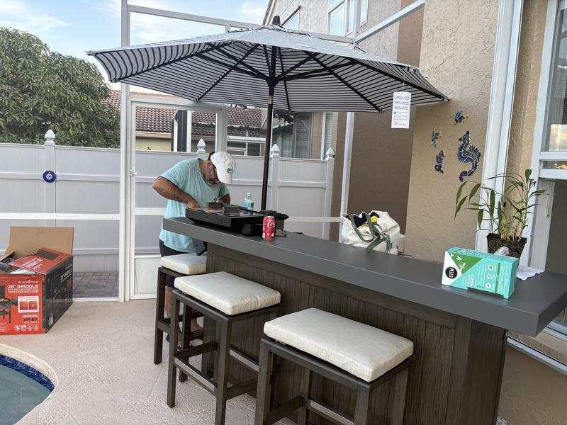 Photo submitted with review of product