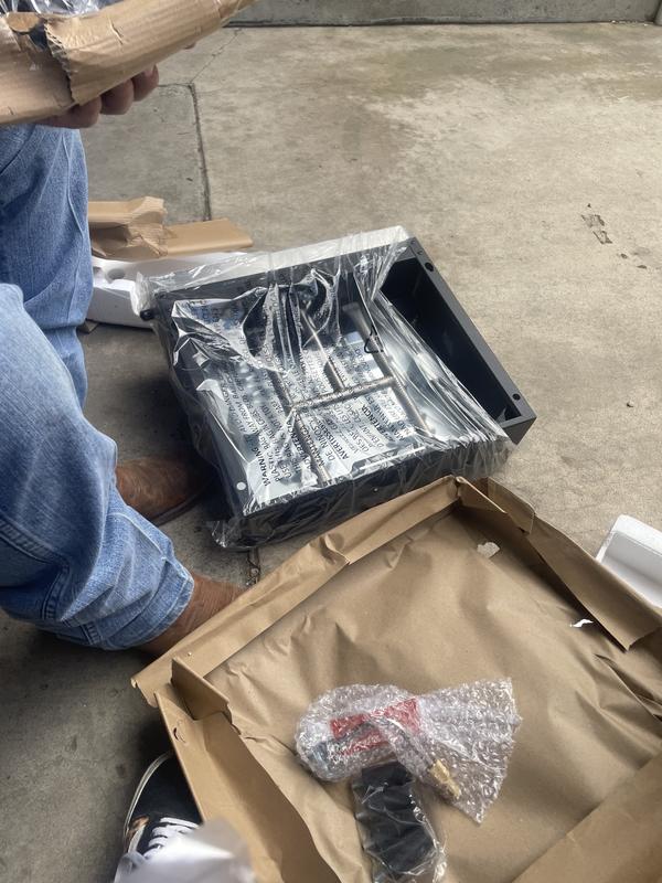 Photo submitted with review of product