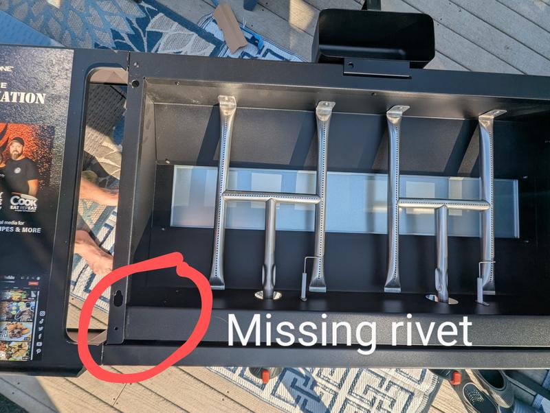 Photo submitted with review of product
