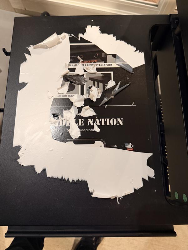 Photo submitted with review of product