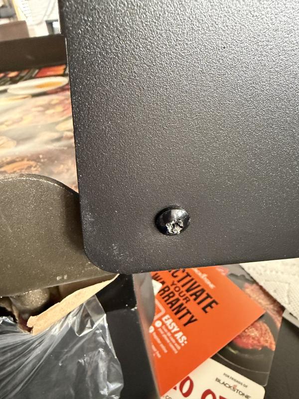 Photo submitted with review of product