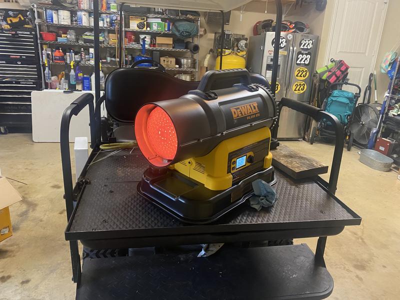DEWALT 90,000 BTU Cordless Hybrid Force Air Kerosene Heater - F340991 |  Blain's Farm u0026 Fleet