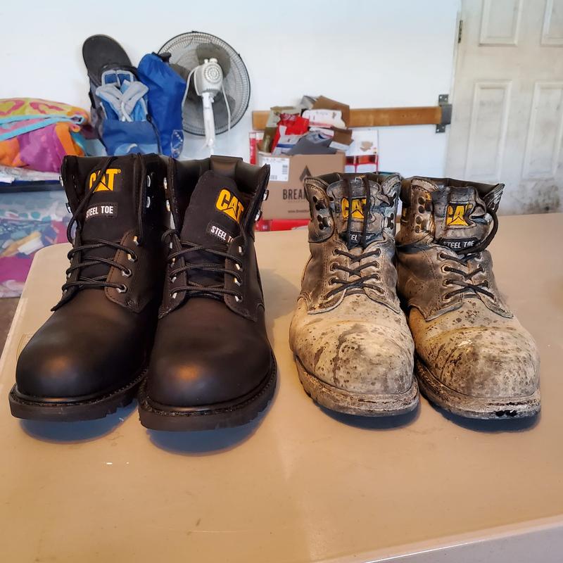 Caterpillar second shift boots hot sale uk