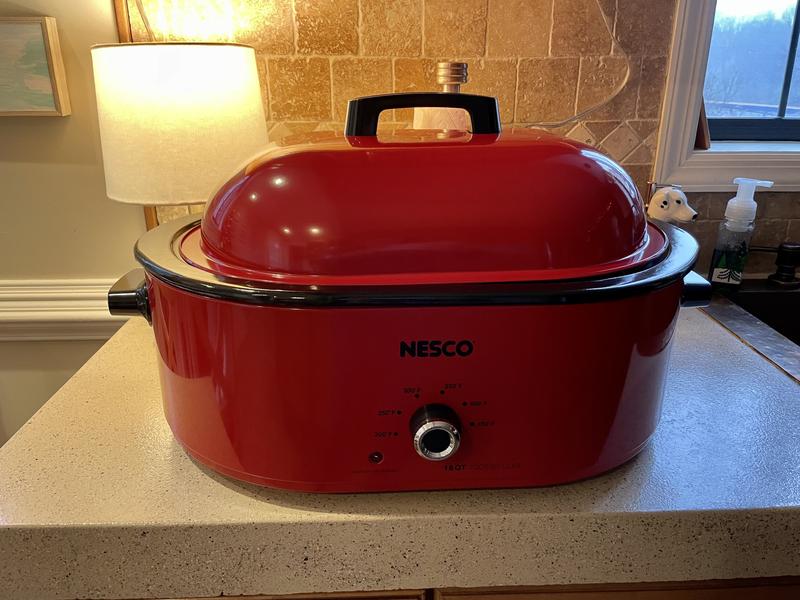 Nesco Mwr18-12 Roaster Oven (Red, 18-Quart)