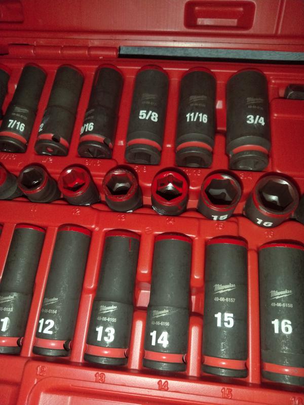 Milwaukee 43-Piece SHOCKWAVE Impact Duty 3/8