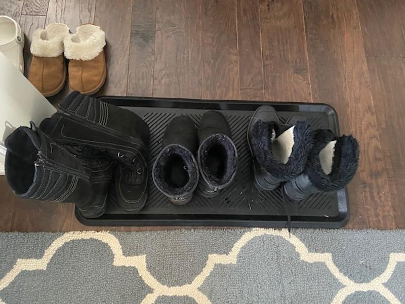 Rubber Boot Tray - Smoked Oak (001) – Natural Rug Co