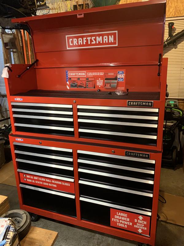 Craftsman 52-inch Tool Box 8-drawer Discounted Price | www ...