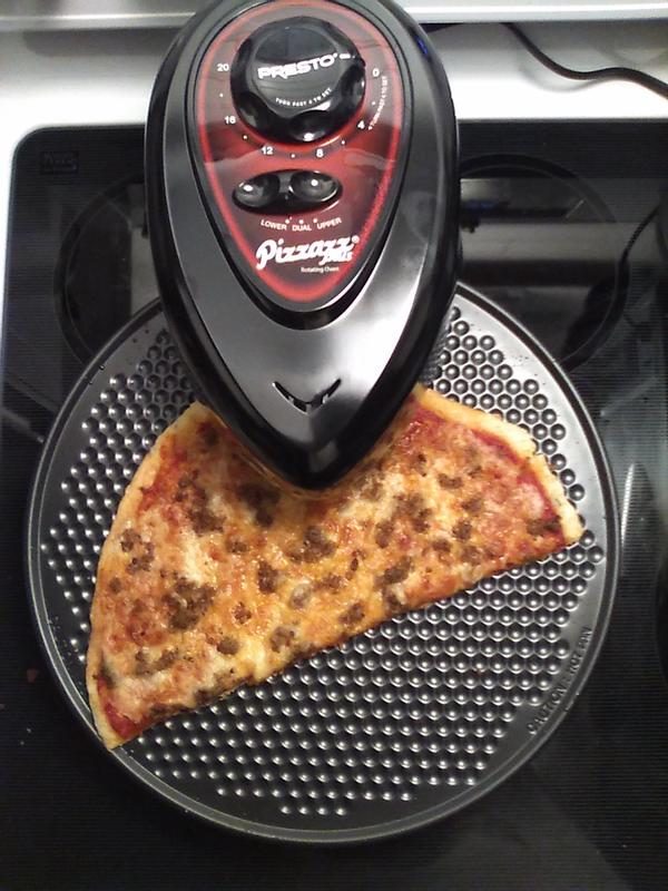 Presto 03430 Pizzazz Plus Rotating Oven, Black