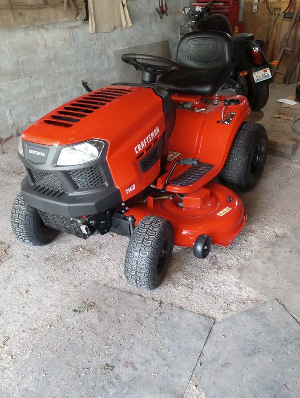 Craftsman t140 mower sale