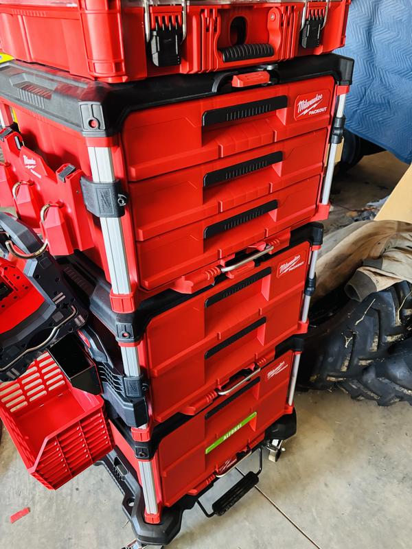 Milwaukee PACKOUT 2-Drawer Tool Box - 48-22-8442 | Blain's Farm