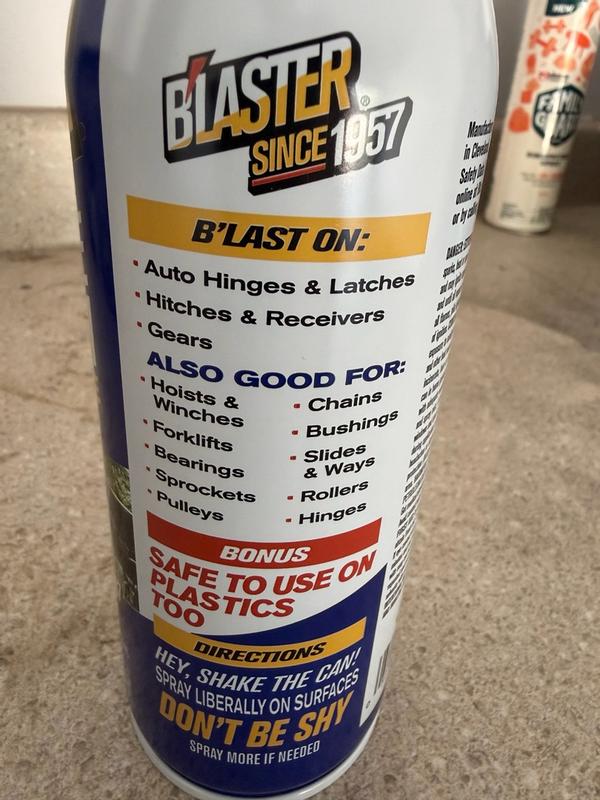 WHITE LITHIUM GREASE - B'laster Products