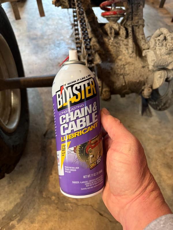 Blaster Chain and Cable Lubricant 11 oz 1 pk in the Hardware Lubricants  department at Lowes.com