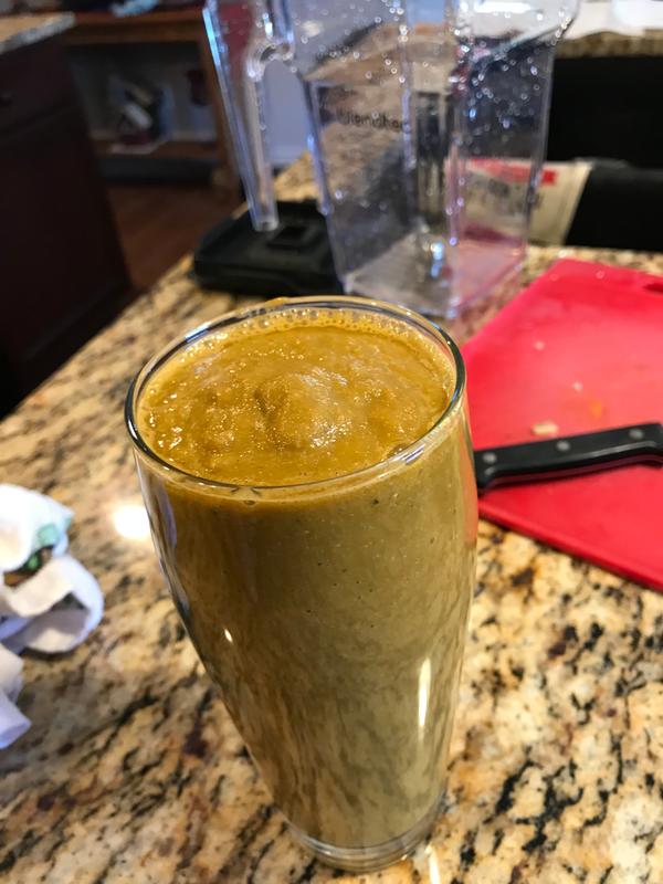 Kale pineapple smoothie