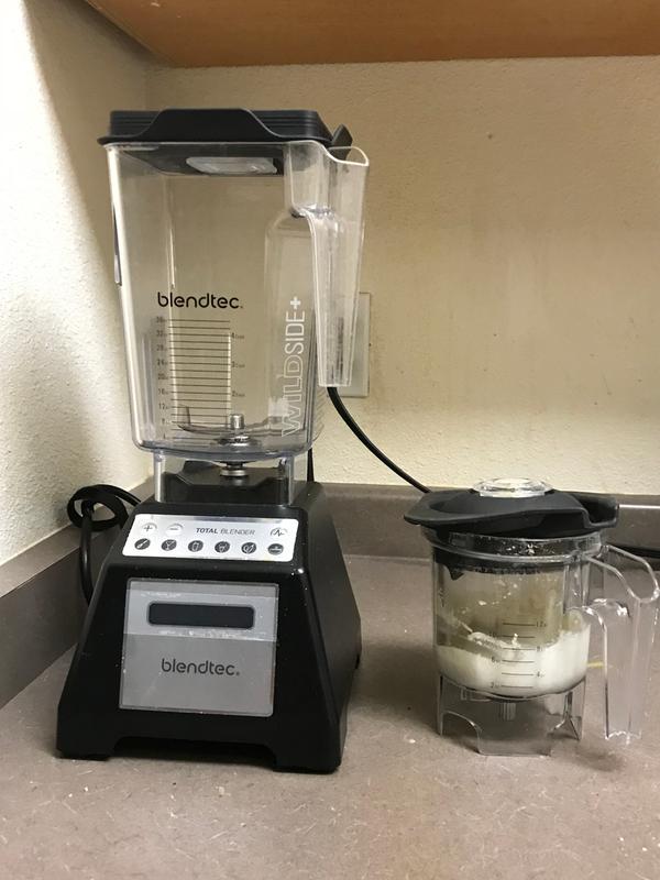 My Blendtec with the only 2 jars I ever need.