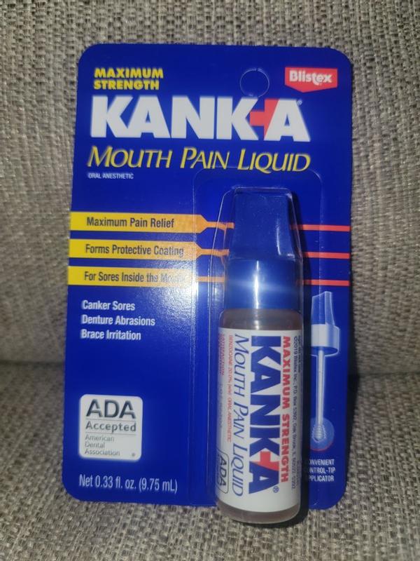 Kanka store oral anesthetic