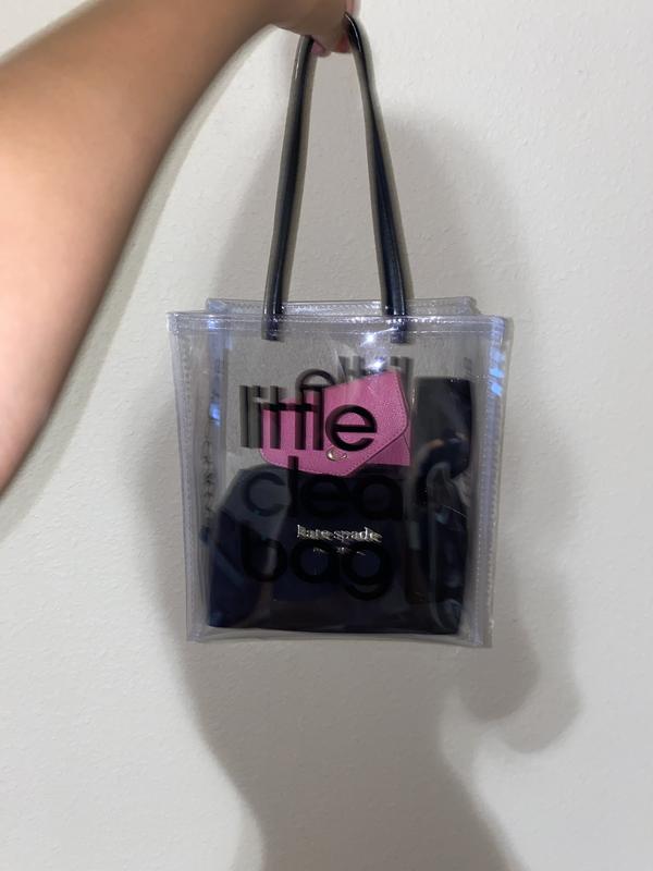 Bloomingdale's little clear bag sale