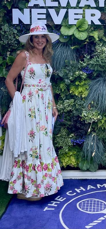 I wore it and changed out the band with a scarf to match my dress  It was perfect