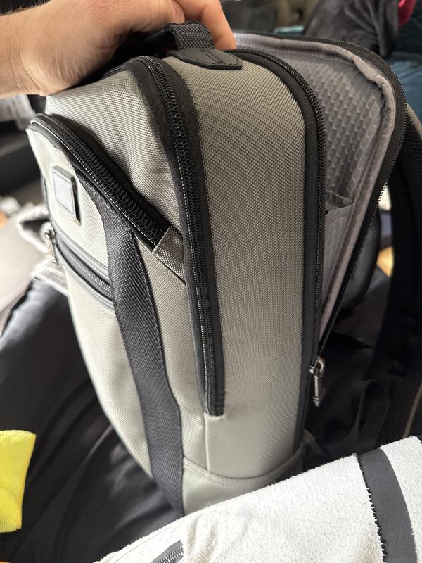 Tumi Alpha Bravo Davis Ballistic Nylon & Leather Backpack