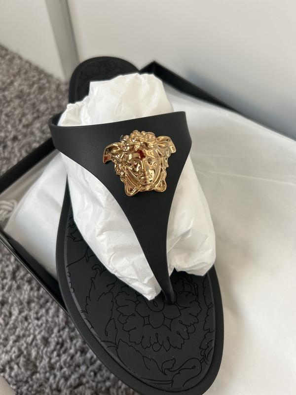 Versace on sale bling slides