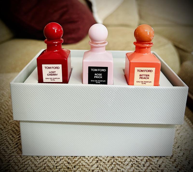 Tom Ford Private Blend Decanter Collection Set: Rose Prick + Lost