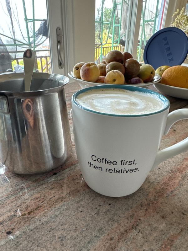 Coffee- it’s my favorite part of the day.