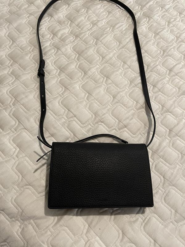 ALLSAINTS Fetch Large Leather Chain Wallet Crossbody