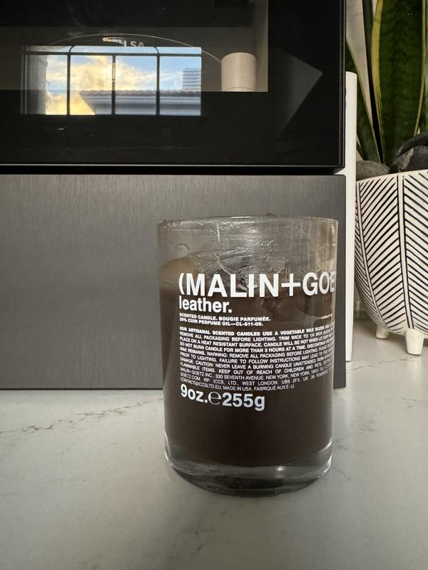 Malin Goetz Leather Candle