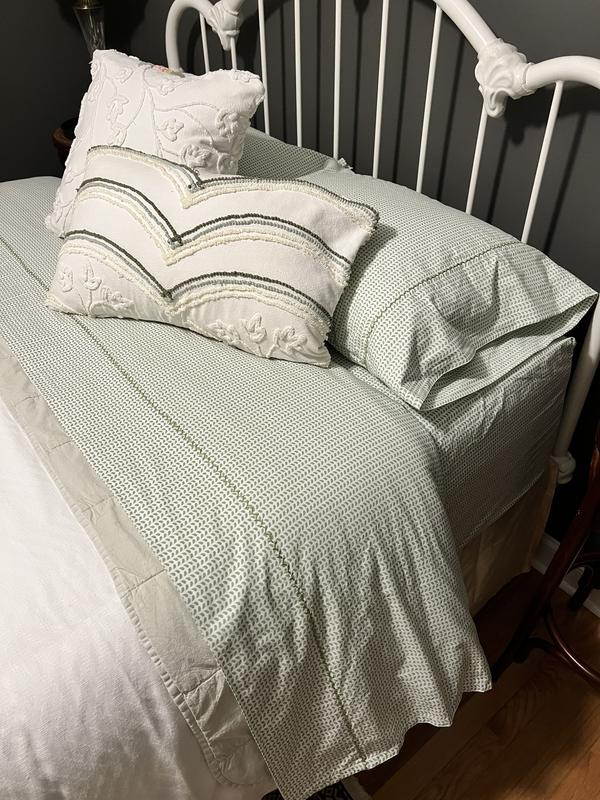 Cinde Print Cotton Sheet Set, Queen