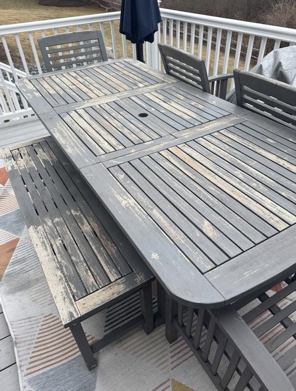 WALKER EDISON 6 Piece Classic Outdoor Patio Dining Set | Bloomingdale's