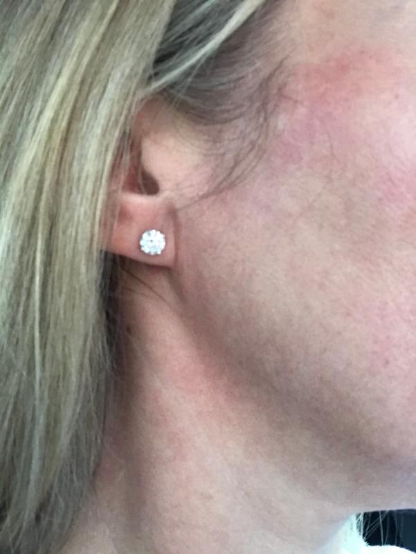 Beautiful diamond studs