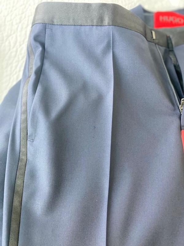 Pantalon Homme HUGO Hetons – Coupe étroite – Longueur Cheville – Taille Normale