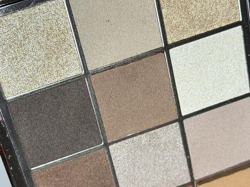 Some of the shades fell right off the pans. I had to press them back in but they don’t seem to sit well.