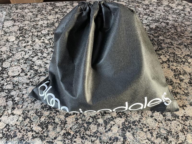 Purse arrived in Bloomingdale’s duster.