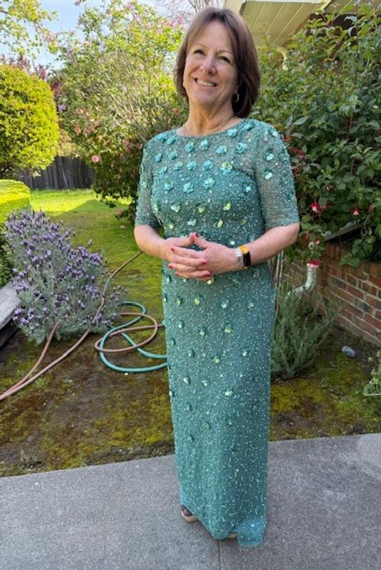 Embellished Floral Sheath Dress