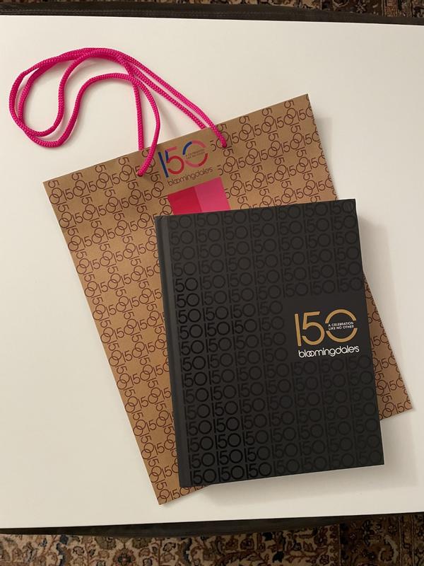 My Bloomingdale's 150th Anniversary Book and Shopping Bag