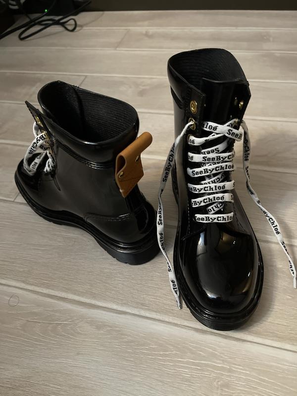 see by chloe rain boots