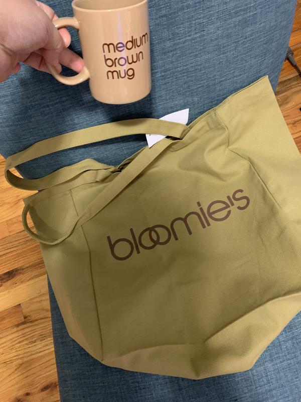 Bloomingdale's Bloomie's Extra Large Canvas Tote - 100