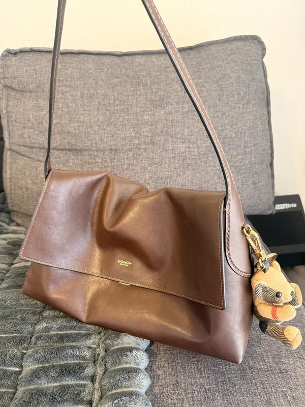 COACH Chelsea Large Leather Shoulder Bag 36 - Macy's
