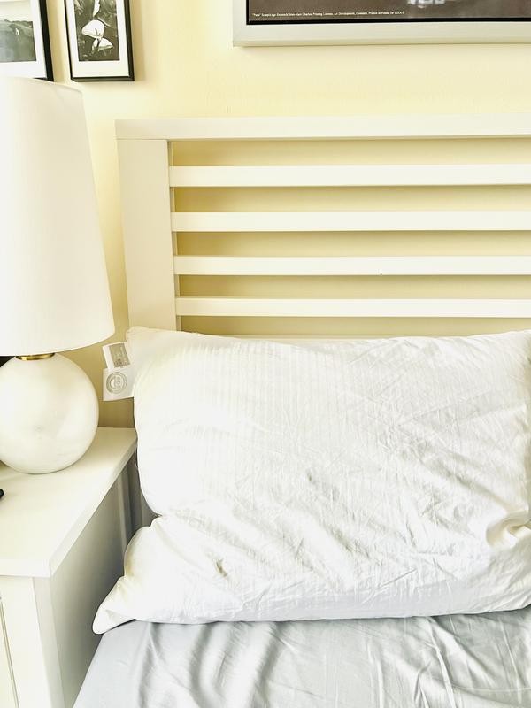 Pillow size and look