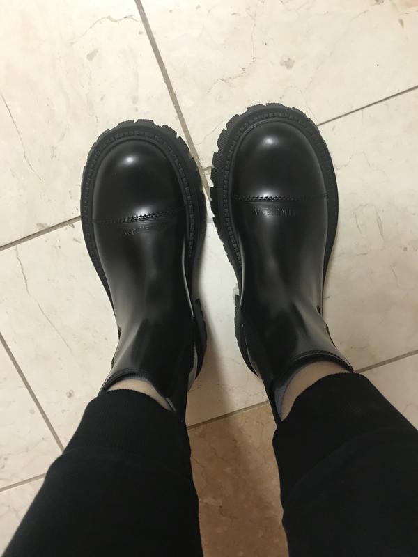 Balenciaga Women's Tractor Boots | Bloomingdale's