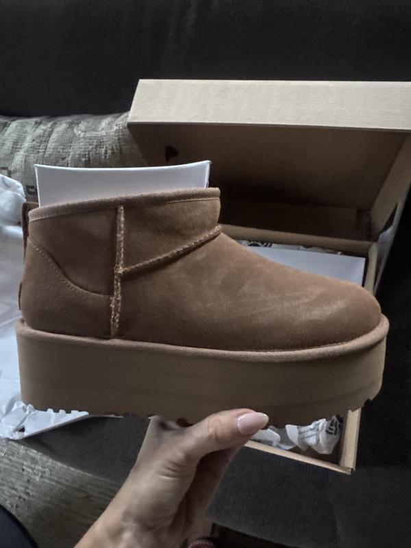 UGG® Women's Classic Ultra Mini Platform Booties - Macy's UGG® Women's Classic Ultra Mini Platform Booties - Macy's