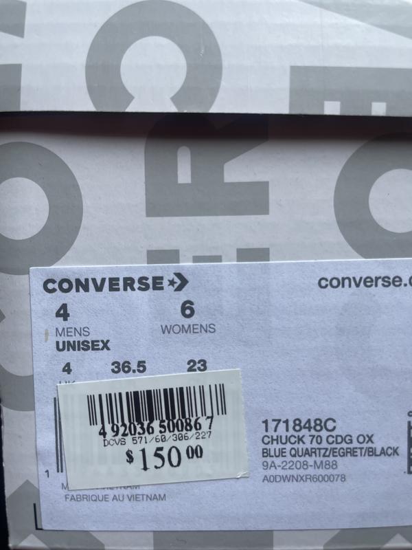 Cdg hotsell converse bloomingdales