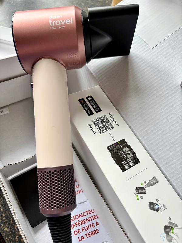 Dyson Supersonic Travel Hair Dryer | Ceramic Pink/Rose gold