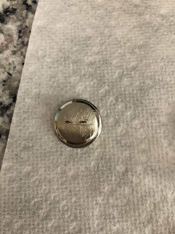 Corrosion on removable piece