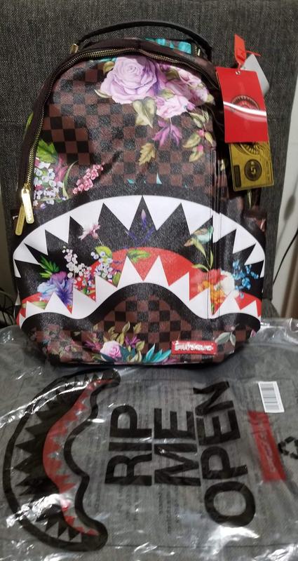 Sprayground Garden of Sharks small backpack GARDEN OF SHARKS BACKPACK (DLXV) – SPRAYGROUND® main image 3