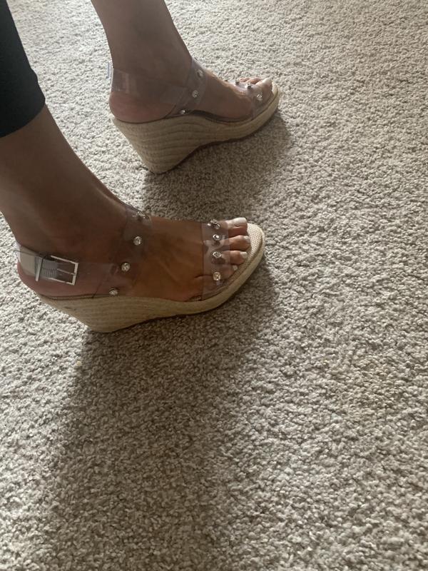 schutz anne wedge platform